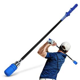 Sukubiui 739807688004 Golf Swing Trainer Click Stick Training Aid For Inertia