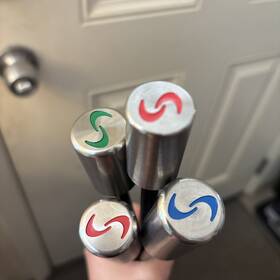 54363 Superspeed Original Golf 4 Piece Training System Increase Swing Speed Mint 54363 Superspeed Original Golf 4 Piece Training System Increase Swing Speed Mint