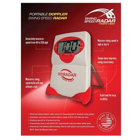 Swing Speed Radar 880372293701 Achieve Longer Drives - Delivers Precise Golf Club Speeds From 20 To