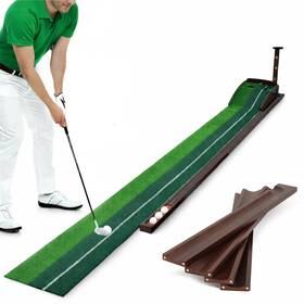 Syna Luxe 783495738404 Best Golf Putting Mat Practice Green Indoor Non-slip Smooth Surface For And Office