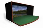 Hsse685 System Horizon Trugolf Screen The 17 Golf Wide Indoor Simulator