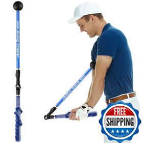 Taotop B0bxd1z7fv Golf Swing Trainer Aid Adjustable Portable Training To Improve