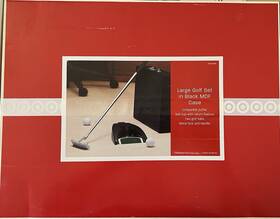 Target 490650609607 Large Golf Set In Black Mdf Case