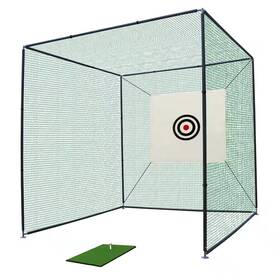 Tatayosi 711181266894 10 Ft. X Metal Frame Golf Practice Net Cage With Hitting Kit