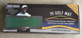 The Golf Mat 094922663412 By Vijay Singh Great For Full Swing Practice New Unused No Dvd