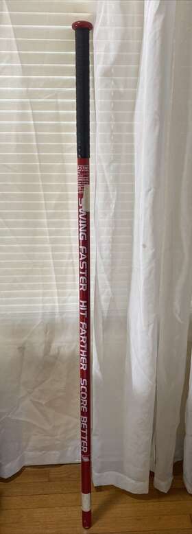 The Speed Stik 188368000105 Stick Golf Trainer 48 Inch Aid Red Swing Faster Hit Farther Score Better