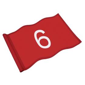 Tixipem Tax000707p250221m Golf Flag With Tube Inserted 1pcs - Nylon Putting Green Target Wi