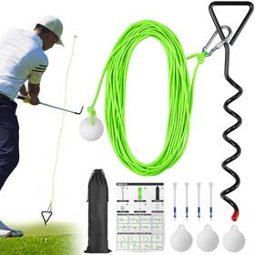 Tobwolf E51006-tw-us Golf Ball On A String 33ft Swing Away Rope With Fixed Rod Go