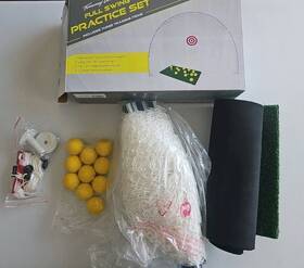 Ta250 Tommy Armour Full Swing Practice Set Golf Net Ta25 Large 10ft X 8ft Open Box