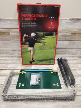 088-04-0223 Tour Logic - Perfect Swing Golf Trainer Like Being At Driving Range