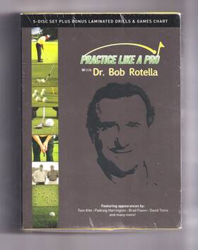 Tour Practice Llc 891235002033 Like A Pro With Dr. Bob Rotella 2007 Dvd 5-disc Set Unused Tour Practice Llc 891235002033 Like A Pro With Dr. Bob Rotella 2007 Dvd 5-disc Set Unused