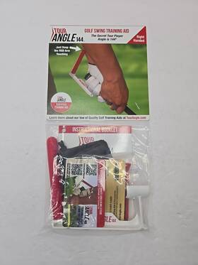 Tourangle 850014050009 144 Golf Swing Training Aid Kit Wrist Hinge Trainer Right Handed New