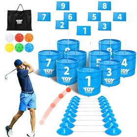 Toy Life Zs536520 Golf Bucket Game Practice Chipping For Adults F