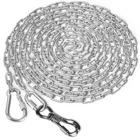 Tresbro B0c8hygnbh Heavy Duty Dog Chains For Outside 40ft Stainless Steel Tie Out Cable Wi