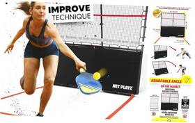 Tri Great Usa Corp. 850064862584 Pickleball Rebounder Training Aid Adjustable Angle Easy Setup And Storage