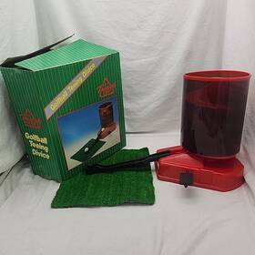Triangle 0683-544 Golf Trainer Automatic Teeing Device Vintage 50 Ball Capacity New Open