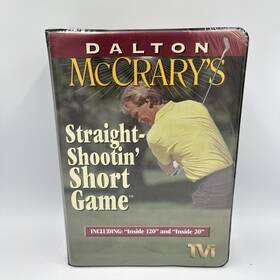 Tvi 081751189718 Dalton Mccrary S Straight-shooting Short Game Vhs New / Sealed