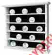 22275036423 Uc642 Clubhouse Collection 25 Ball Cabinet White Golf Practice New