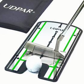 Udparsco 767077734459 Golf Putting Alignment Mirror Portable Training Aid Tra Inch