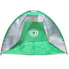 Uez581816 Foldable Golf Hitting Cage Practice Net Trainer Training Aid Mat