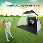 Umy7472164559101qv Tomshoo Golf Practice Hit Net Hitting Cage Training 798881583056