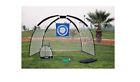 Unbranded 3 In 1 Golf Practice Set Mat Driving Net Chipping And Bag Soccer Football 761918385725