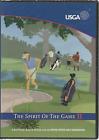 Usga The Spirit Of Game Ii Golf Course Etiquette Program Dvd 2007 New Sealed 9780941774062