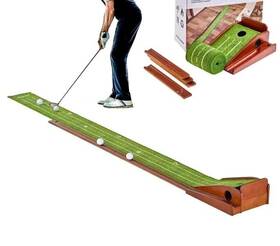 Zfxkzdhqtgdlugzn2 Vevor Golf Putting Mat Indoor Green Training Practice Aid New