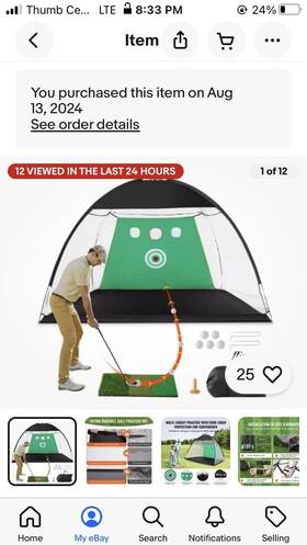 Zpk10x7yctzhv7tus Vevor 10x7ft Golf Practice Net Hitting Aid Training Driving Chipping Indoor