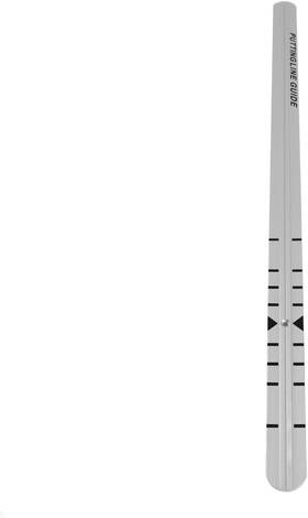 Vgeby Spyminnpoohyifd1m7zo Putter Ruler Aluminum Putting Straight Alignment Rail For Putting