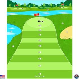 B0f3vqtvvv Visit The Dollox Store Golf Chipping Game Set With Hitting Mat Indoor/outdoor Practice Kit For All
