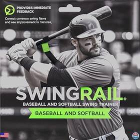 B015nfrktk Visit The Swingrail Store Baseball/softball Swing Trainer Aid - Essential Batting And Hitting Tool