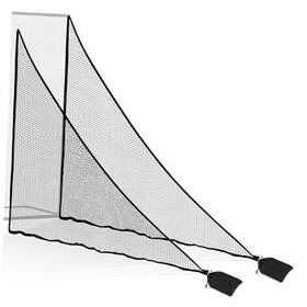 Visupor B-710-shank-2 1/2pcs Golf Shank Net Attachment For Hitting Nets With Black-7 10ft-2pack