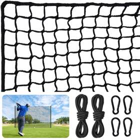 Visupor B0cn9qbnxj Golf Net Nylon Practice With Rope And Carabiners 10-50ft