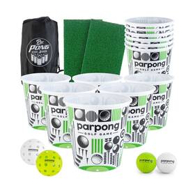 Vulcano Sports 850020717385 Par Pong Backyard Golf Chipping Game Outdoor With 12 Bu... Fas