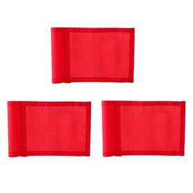 Wanijaning 764003181073 Golf Flags 3 Pieces 9 X 6 Inch Portable Green With Tube Inserted