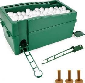 Wbm 445030471476 Automatic Golf Tee Machine Ball Dispenser Swing Trainer