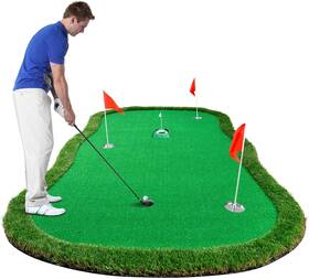 Wekin 445039276270 Golf Putting Green 5x10ft Thickening Professional Large Mat