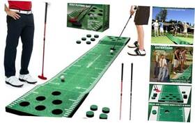 Wekin 756588245554 Golf Pong Game Set Putting Green Mat Ethylene Vinyl Acetate Eva