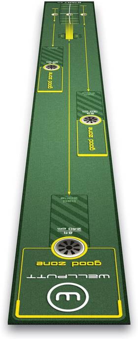 Wmat-start-hs-20 Wellputt - Golf Putting Training Mat 10ft Start 2.0