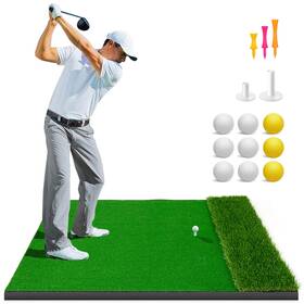 N-000-j-0003 Wfun 5x4ft Hitting Thickened Artificial Turf Practice Golf Mat For Outdoor And Ind