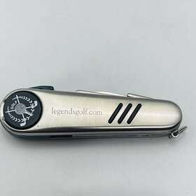 75-4732 Whetstone Legends Golf All-in-one Stainless Steel Golfers Tool Divot Pocket Knife