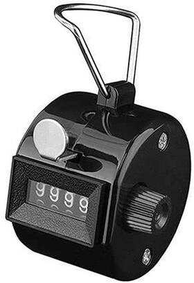 White Deer 791001161219 Hand Tally Counter 4 Digit Number Dual Clicker Golf Handy Convenient White Deer 791001161219 Hand Tally Counter 4 Digit Number Dual Clicker Golf Handy Convenient