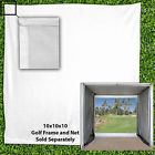 Cm-100is White Large Practice Impact 10 Projection Screen Golf Netting