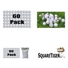 Whtmulti Practice Golf Balls Plastic Hollow White Pack 740175081861