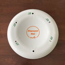 Whygolf 850046721090 Why Golf Swing Trainer Alignment Disc