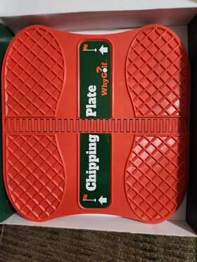 Whygolf 860008630025 Chipping Plate Teaches You How To Chip In Golf Portable Easy Storage