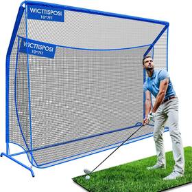 Wicttisposi 793565021299 Golf Practice Net Hitting Driving Cage Training Aid Heavy Duty 10 X 7ft Wicttisposi 793565021299 Golf Practice Net Hitting Driving Cage Training Aid Heavy Duty 10 X 7ft
