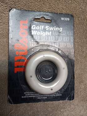 Wilson 016559232908 Golf Swing Weight Practice To Increase Speed Brand New Nip W329 Htf