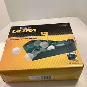 Wilson Uw1289 New Ultra Blk Golf Trainer - Electric Putting Partner -with Auto Return